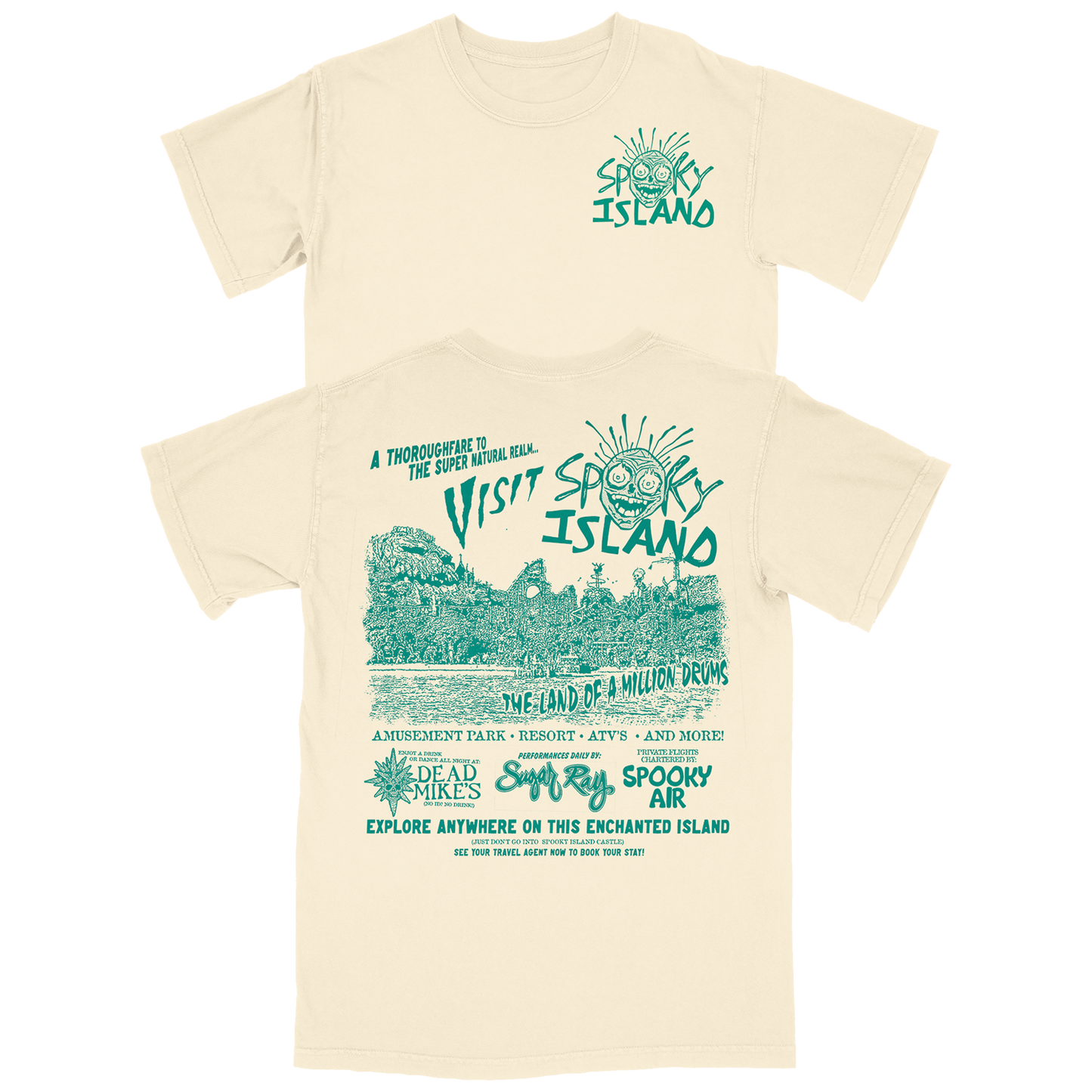 SPOOKY ISLAND PROMO TEE