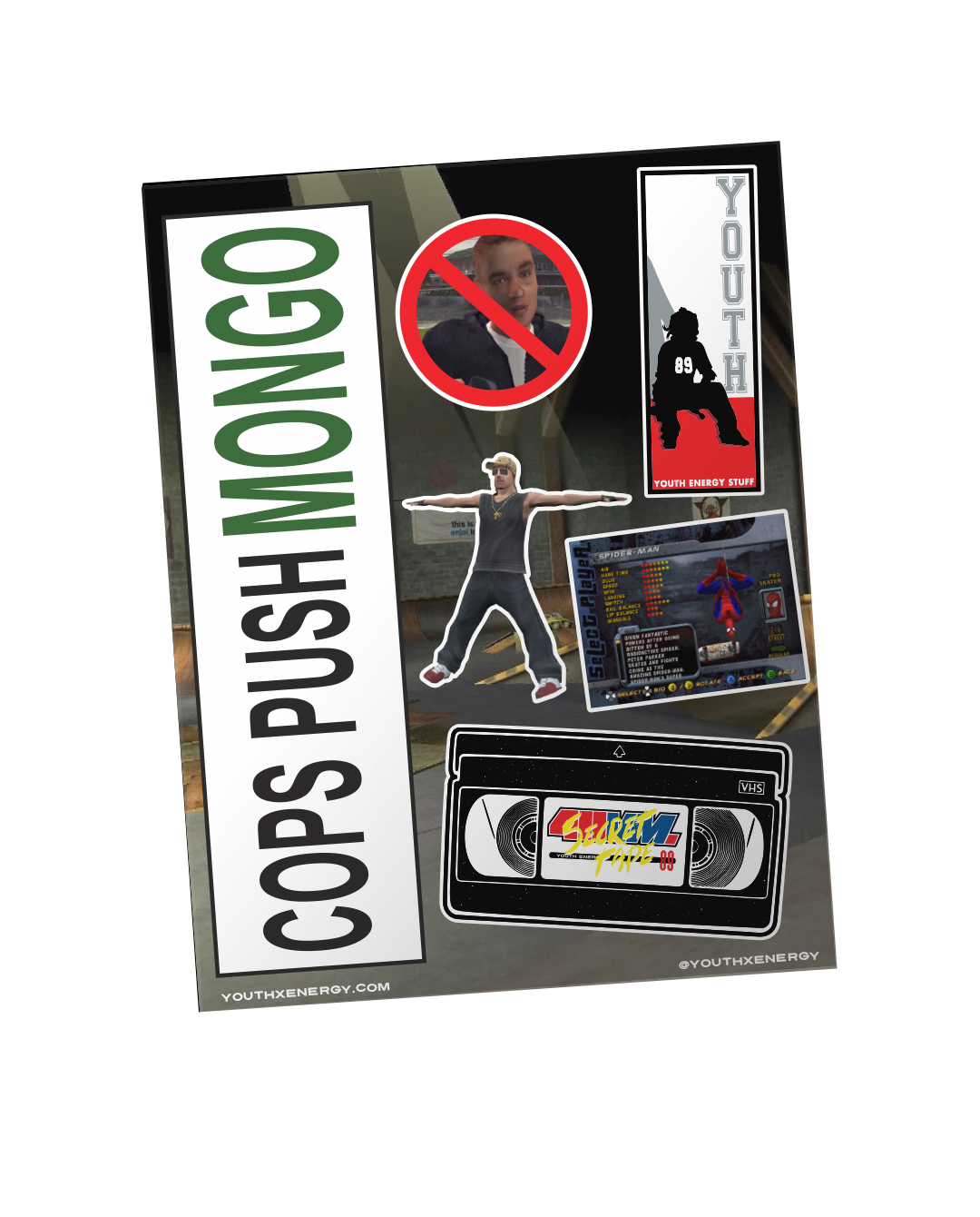 THUG STICKER SHEET