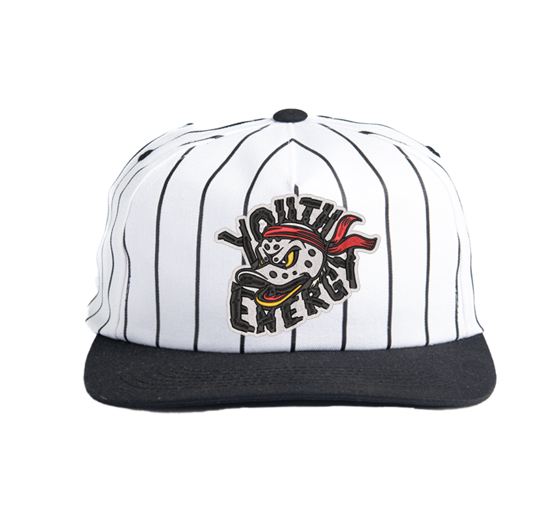 YXE WAVY PINSTRIPE SNAPBACK