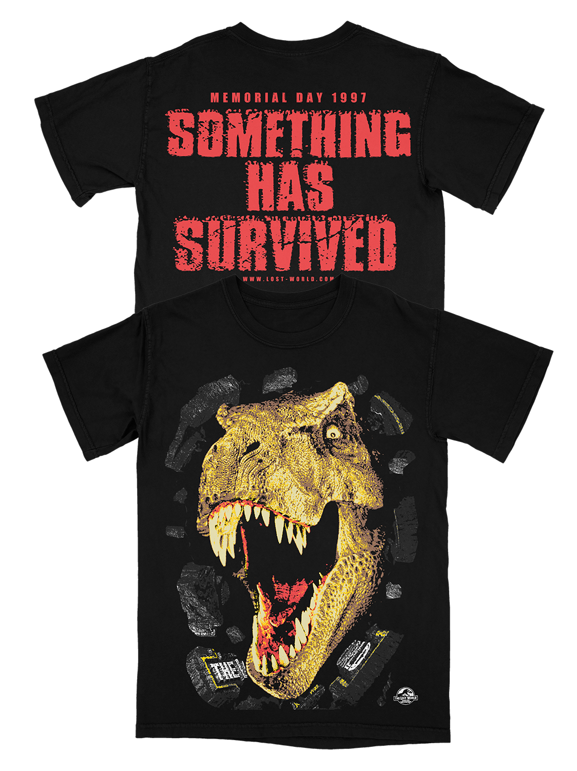 SOMETHING HAS SURVIVED • TEE