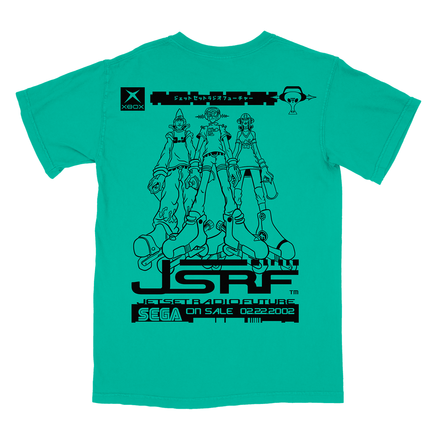 CONCEPT ISLAND GREEN TEE