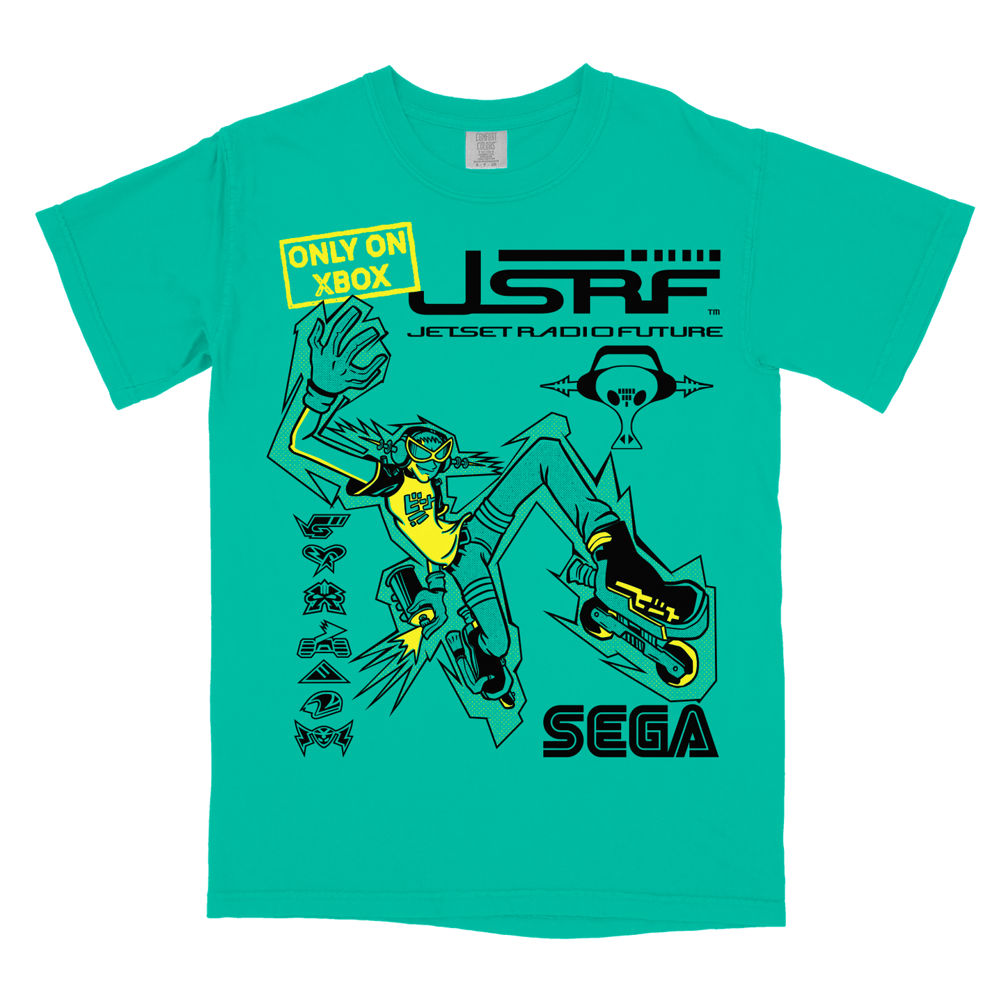 CONCEPT ISLAND GREEN TEE